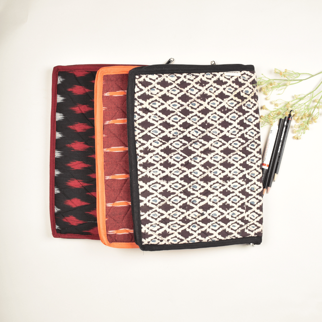 Ikat File Folders With Zip