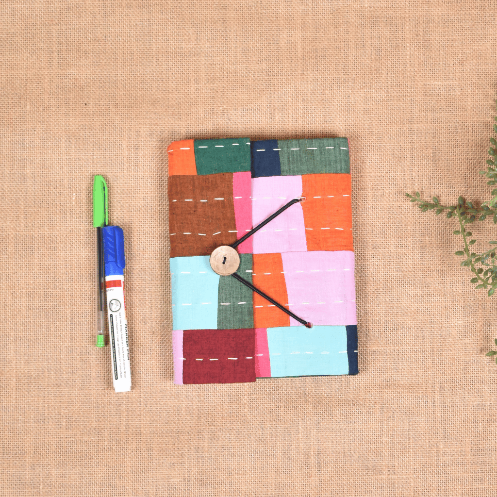 Handcrafted Patchwork Handmade Paper Diary