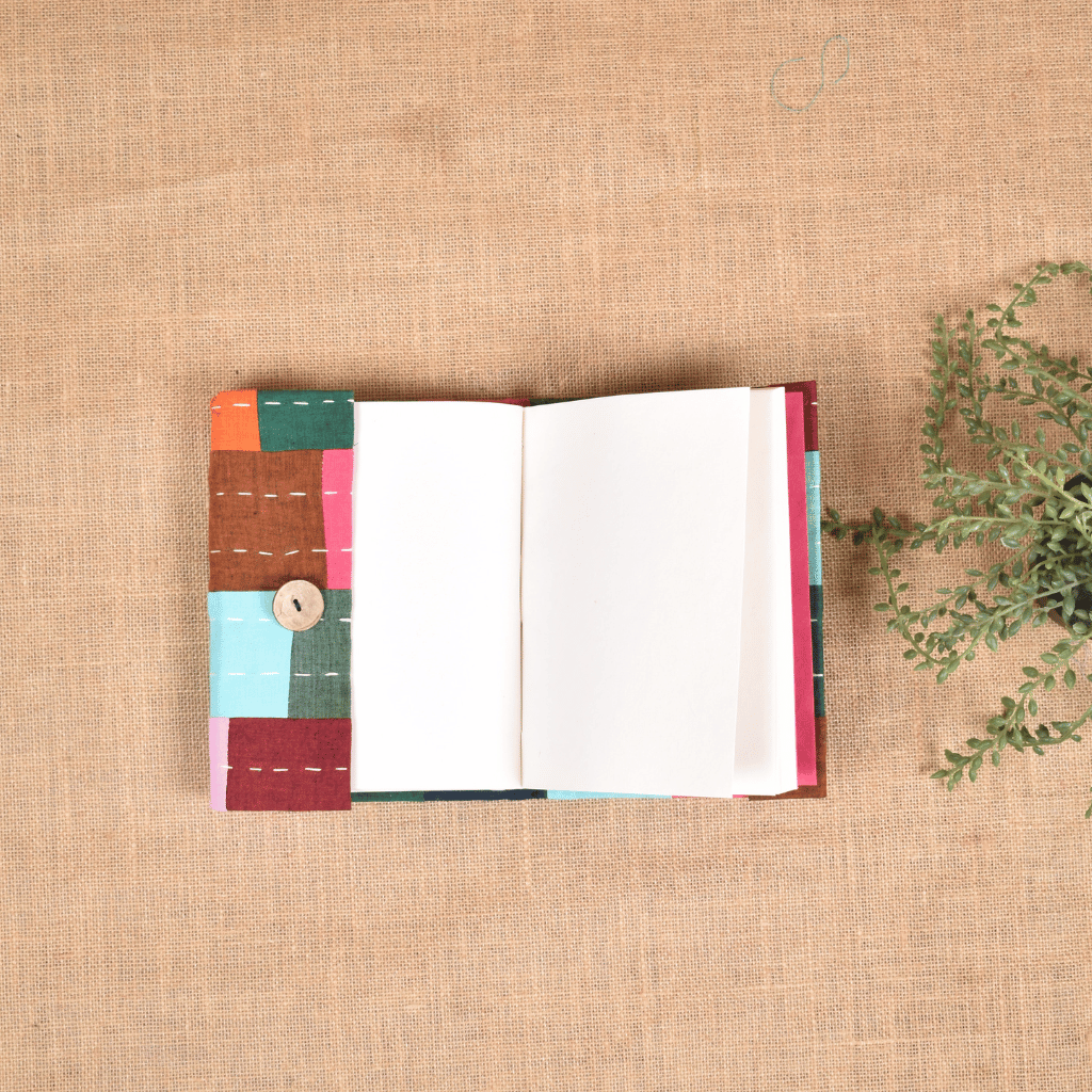Handcrafted Patchwork Handmade Paper Diary