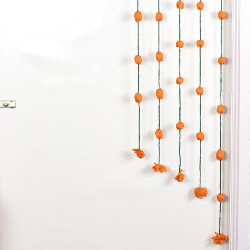 Welcome Latkan In Colourful Cotton for Home Décor.