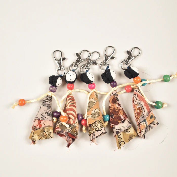 Small tambulam gift set - shubh laabh and key chain combo - dolls