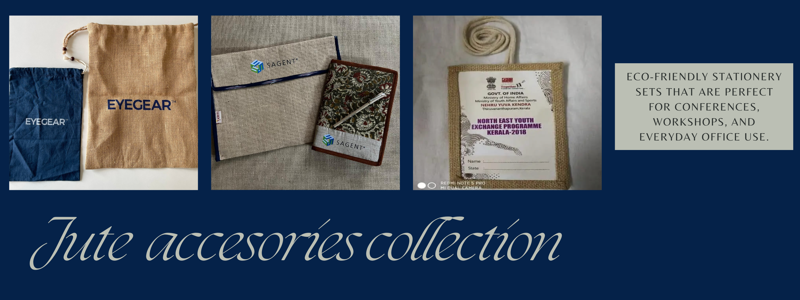 Jute gifting accessories