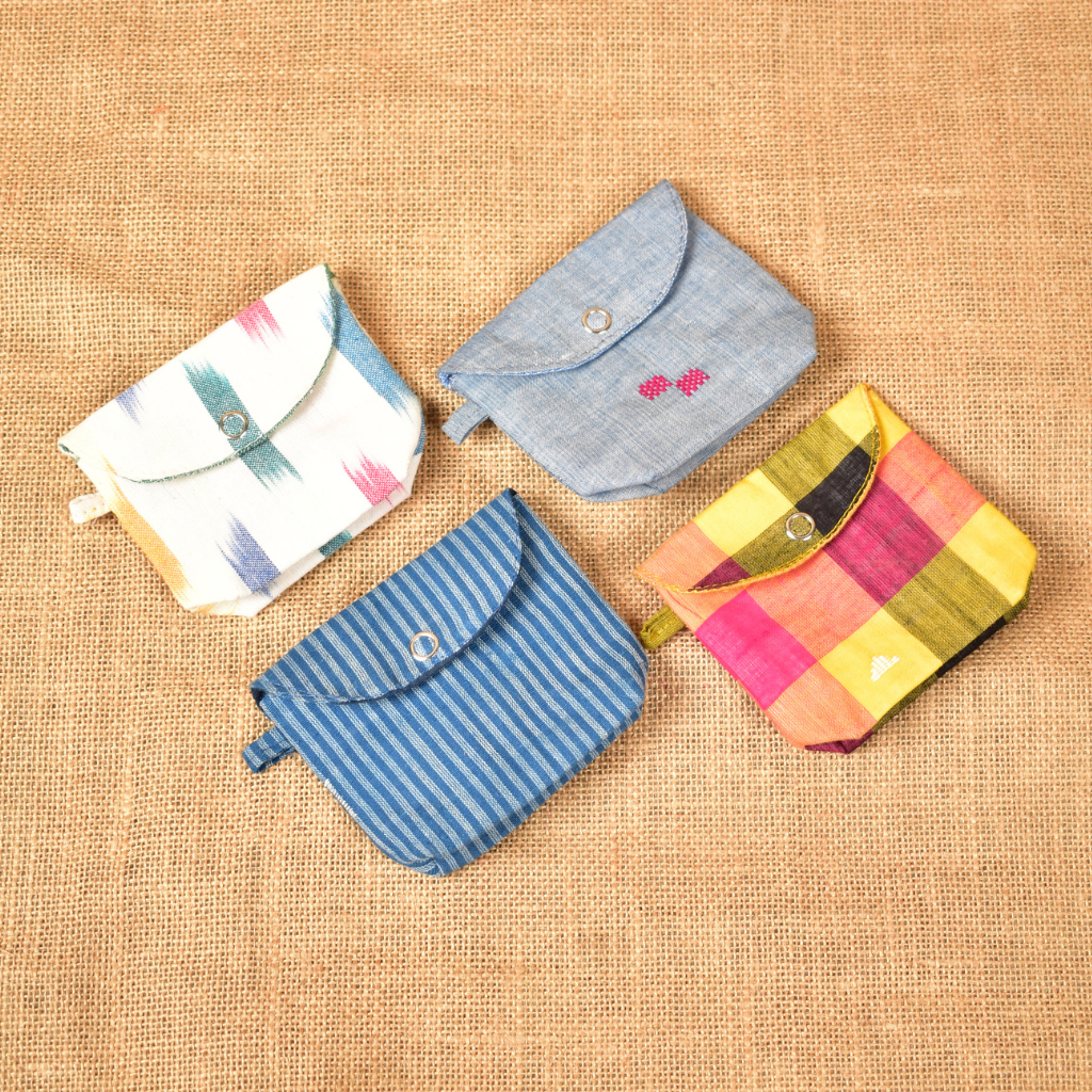 Charming cotton organiser pouch - bulk set