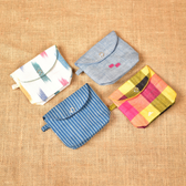 Charming cotton organiser pouch - bulk set