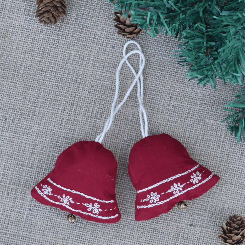 Christmas Embroidery Bells