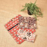 Raksha Bandhan Gift Combo for Sister – iPad Sleeve, Handloom Diary & Reading Glass Pouch