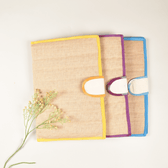 Jute File Folders With Velcro