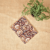 Raksha Bandhan Gift Combo for Sister – Kalamkari Quilted Pouch, Earbuds Pouch & Handloom Diary
