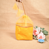 Yellow Jute Potli Bag - Kritikala
