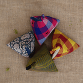 Cotton Small Coin / Samosa Purse