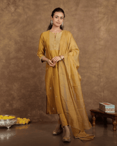 Gold Kota cotton Dupatta