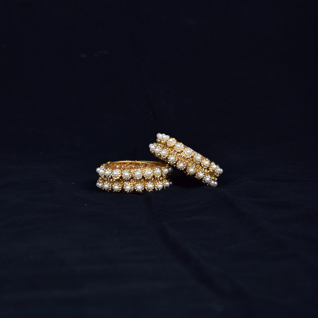 Pearl Stone Work Handmade Tealight Holders – Set of 2
