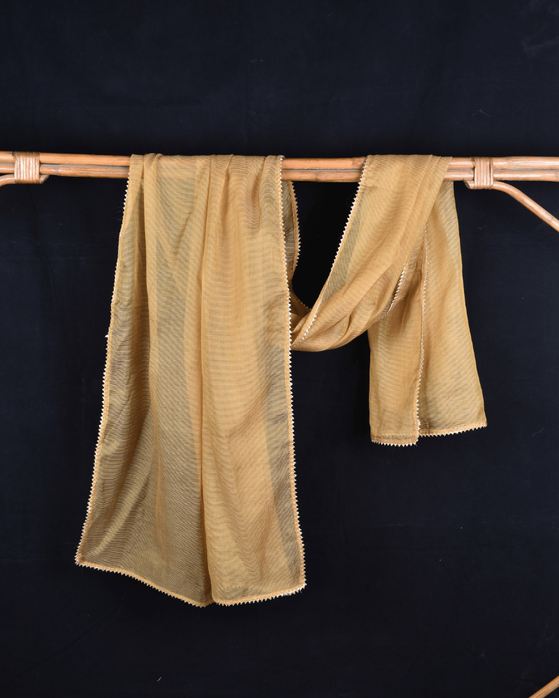 Gold Kota cotton Dupatta