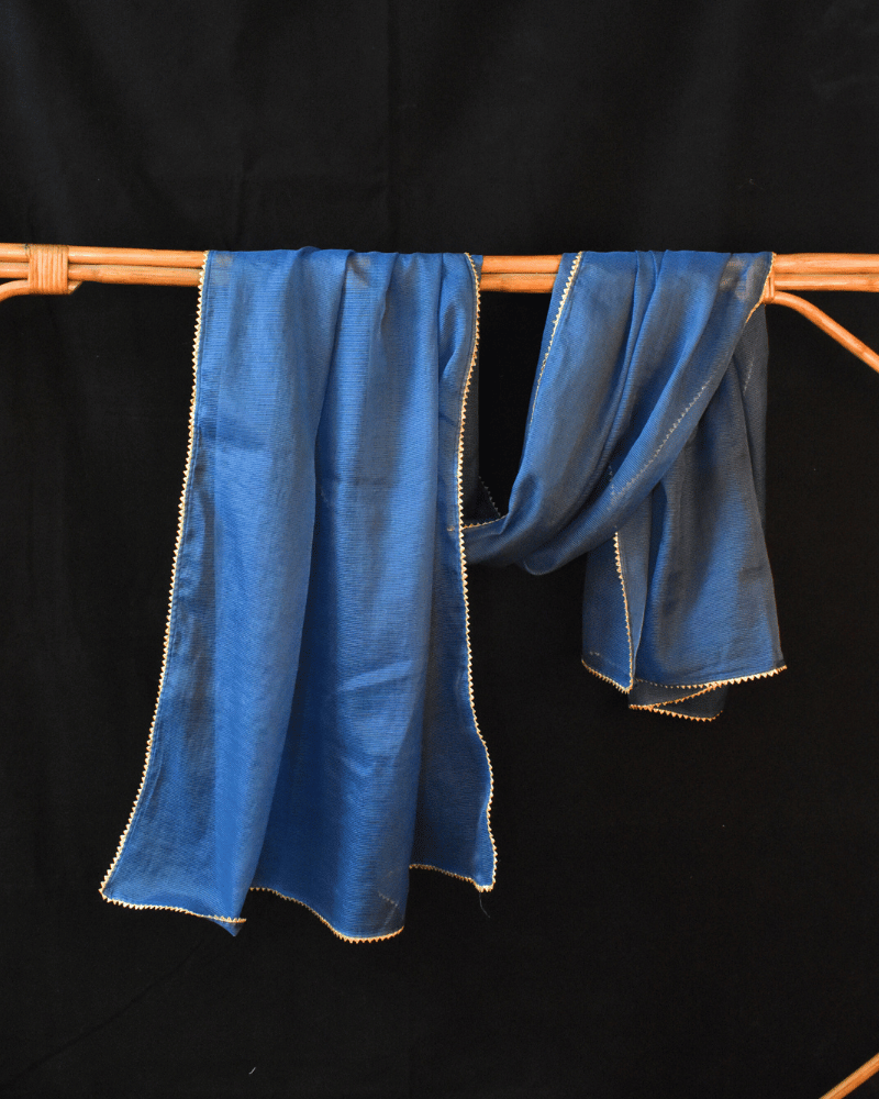 Blue Kota cotton Dupatta