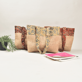 Soft Jute and kalamkari tambulam bags