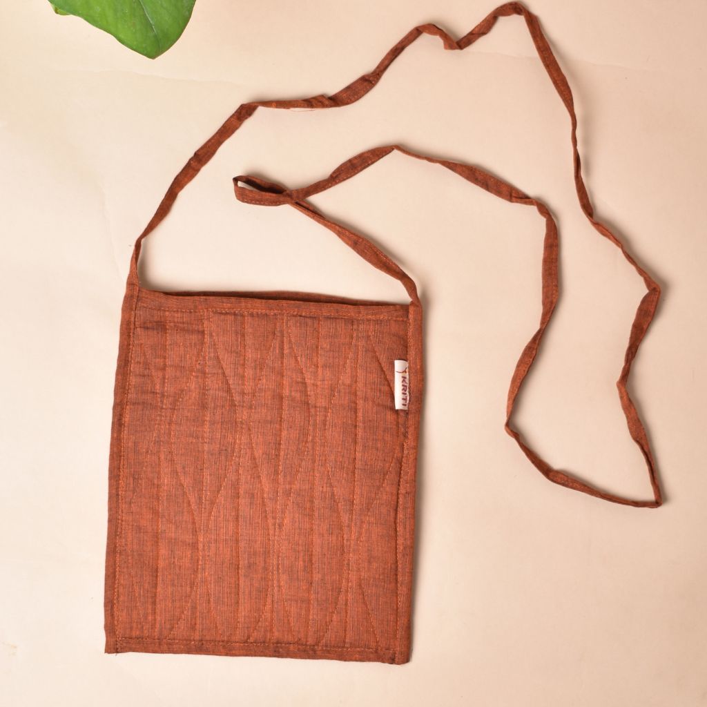 Rust Mangalagiri Sling Bag