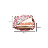 Pink Saree Storage Bag with Set of Ten Saree Sleeves